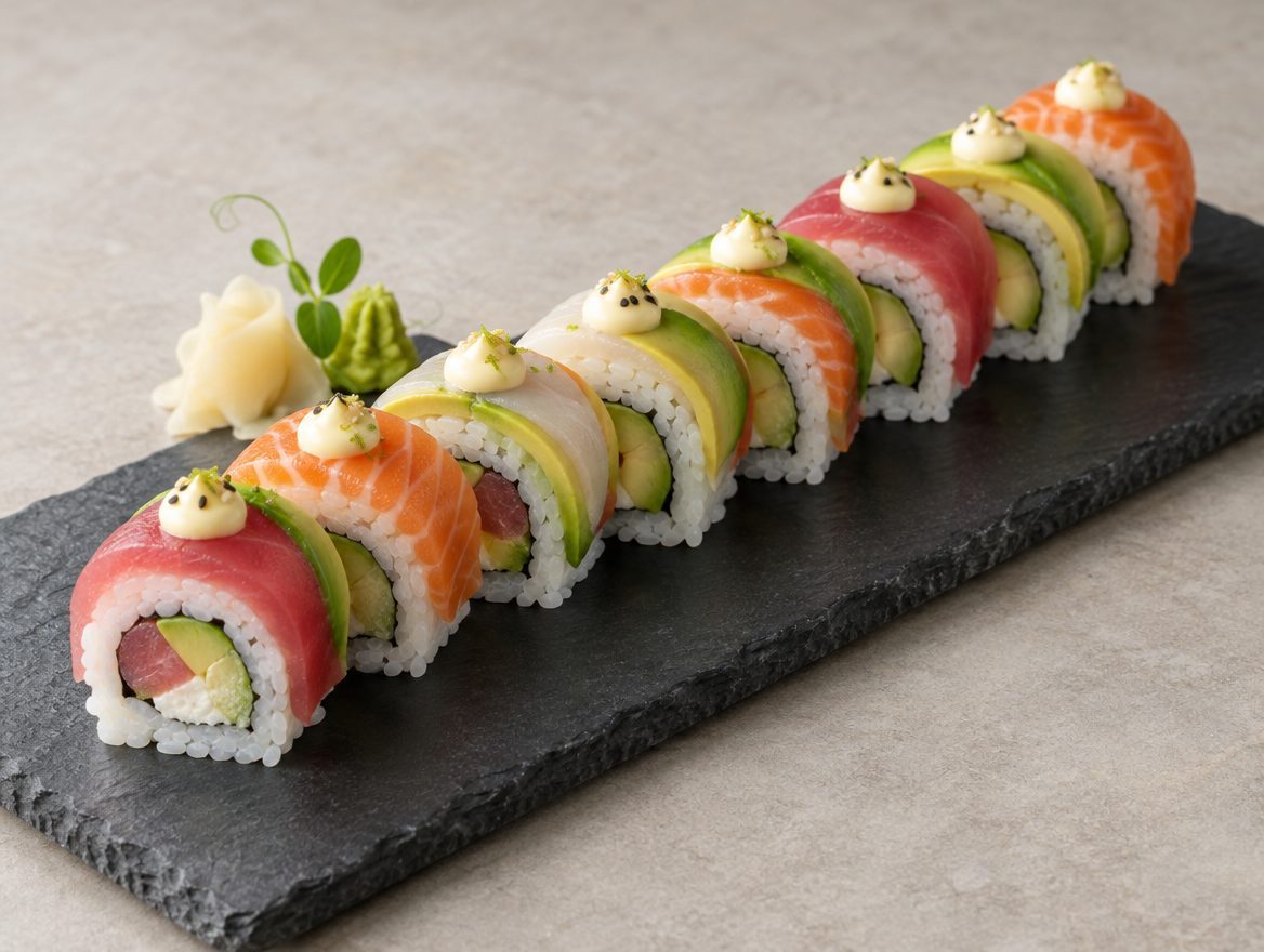 Rainbow roll