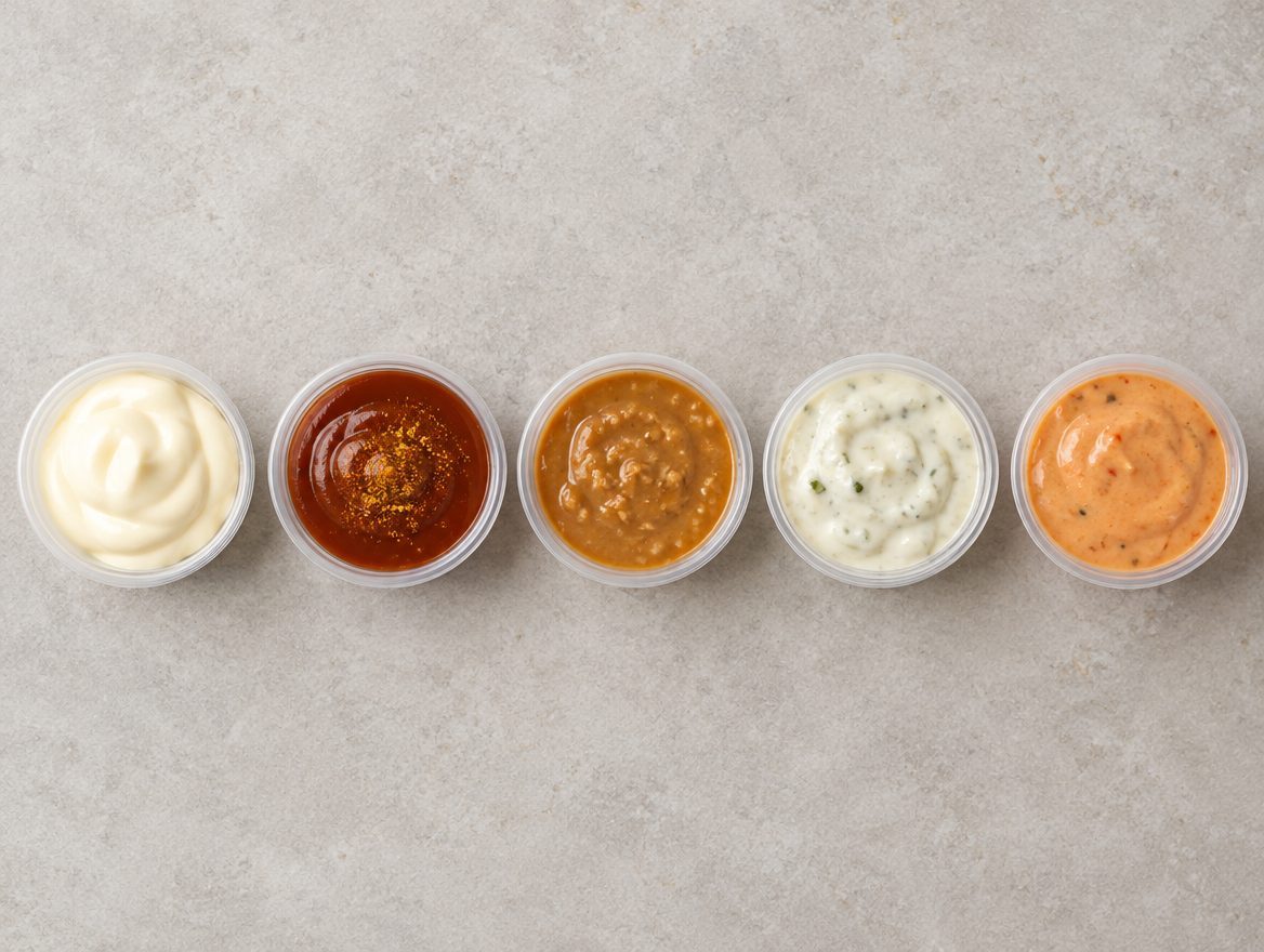 Bakjes saus