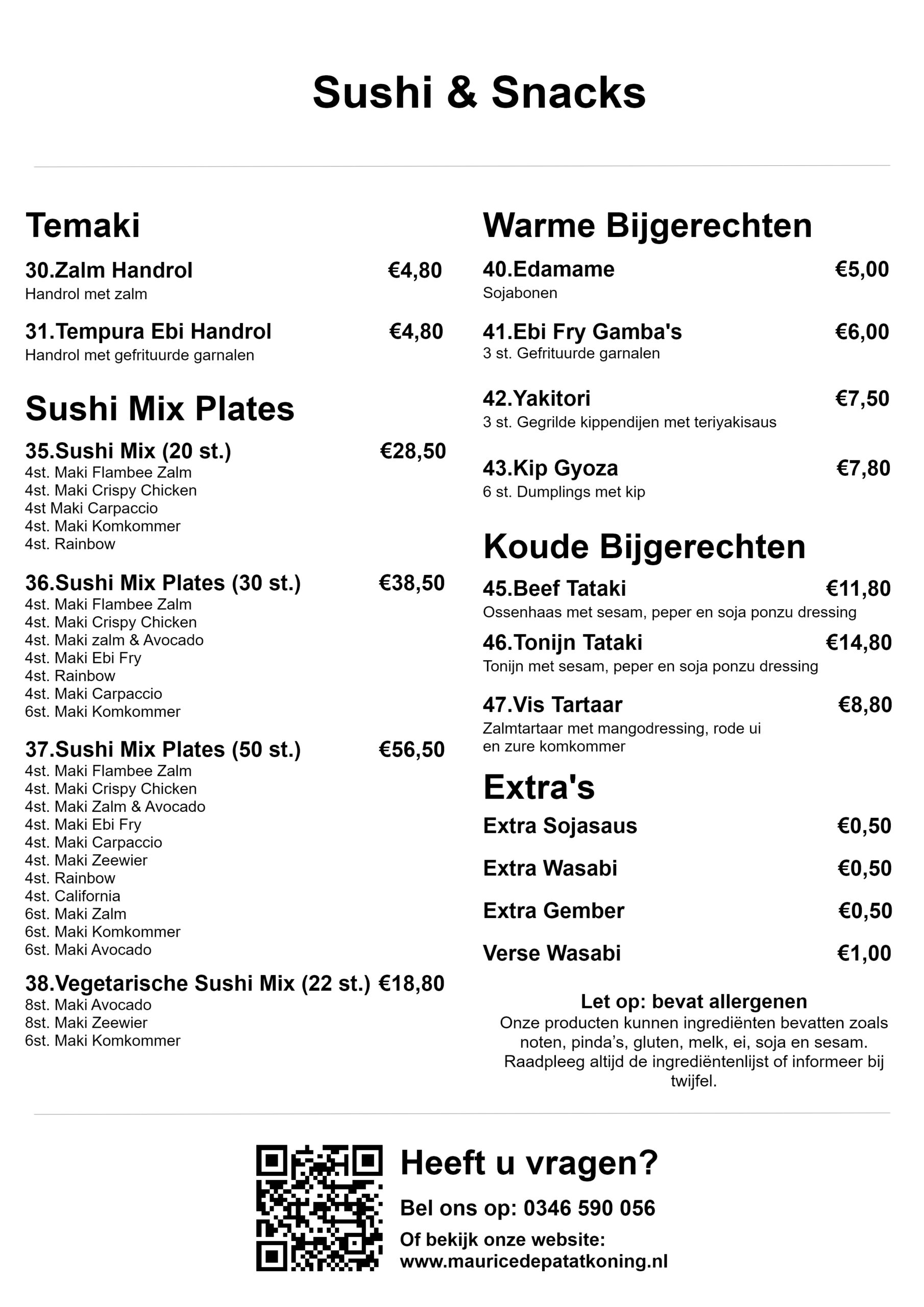 MDPK Menu MDPK Menu